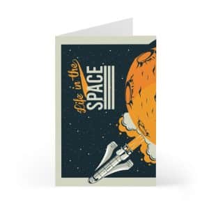 Greeting Cards (7 pcs) Life in the Space